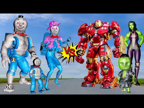 FAMILY HULKBUSTER VS FAMILY CURSED THOMAS (She-Hulk Episode 3)