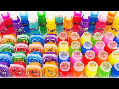 Satisfying Video l Mixing All My Slime Smoothie Into Slime Pool l Satisfying ASMR With Glitter