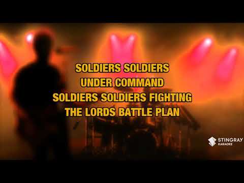 Soldiers Under Command in the style of Stryper | Karaoke with Lyrics