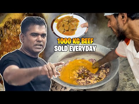 Most Famous Khalil Beef Hotel Full Recipe - 1000 Kg Beef Sold Everyday - Bangladeshi Food