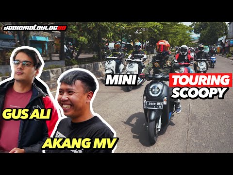 Keliling Bandung pake SCOOPY~ Feat @GusAlii & @akangmv 🤩