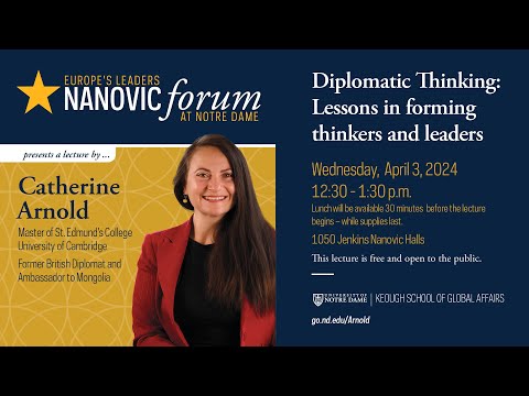 Diplomatic Thinking: Lessons in Forming Thinkers and Leaders