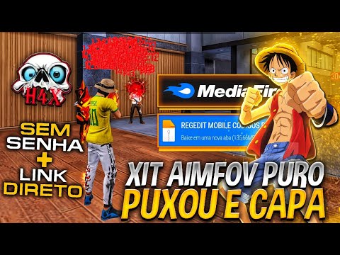 REGEDIT MOBILE 🤪🔥PUXA PRA CABEÇA XIT PARA MOBILE FF ANDROID E IPA IOS 100%HS ATUALIZADA ANTIBAN LINK