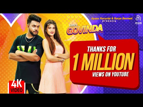 Govinda (Video)- Kabira ft Yashika Anand | RP Singh | Ayaan Records | 2Directors |  Haryanvi Song
