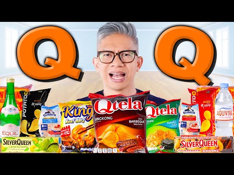 BERBURU MAKANAN MINUMAN YANG ADA HURUF Q!!