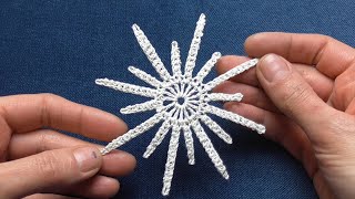 Gwiazdka - Szydełko - Wzór 20 (11cm)