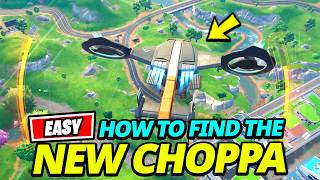 How to EASILY Find Hammerhead CHOPPA in Fortnite (Gameplay & Locations)