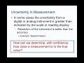 Measurement Accuracy and Precision Concepts