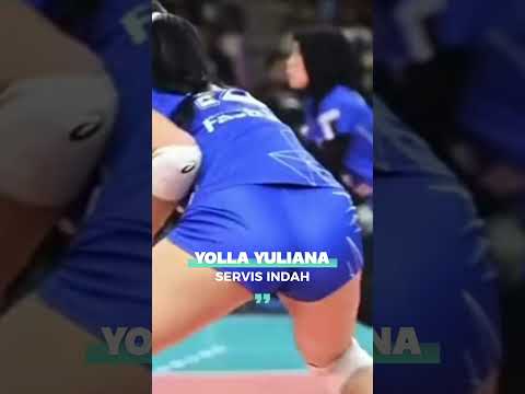 Servis Indah Yolla Yuliana Mengagumkan #highlights #volleyball #viral
