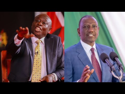 ''USIJARIBU KURUDI MT KENYA,'' FORMER DP GACHAGUA WARNS PRESIDENT RUTO AHEAD OF HIS VISIT TO MT KENY