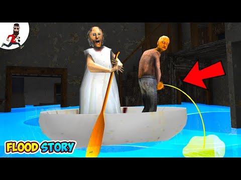 Flood in Granny's house ★ Funny Animation Granny, Grandpa, Ice Scream
