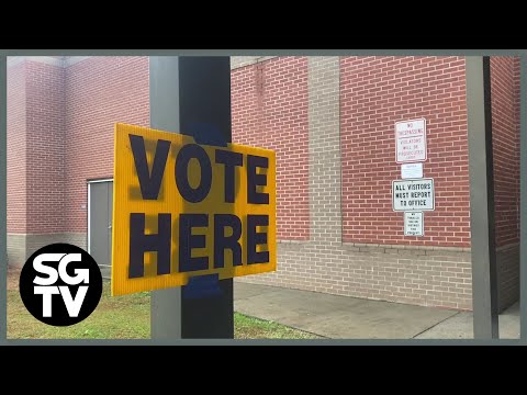 SGTV Reporters Cover Election Day Scenes Statewide