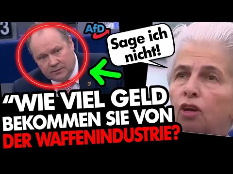 EKLAT IM EU PARLAMENT! AfD Politiker ZERLEGT Strack-Zimmermann! Dann wird sie WÜTEND!