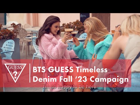 BTS GUESS Timeless Denim Fall '23 Campaign | #GUESSDenim