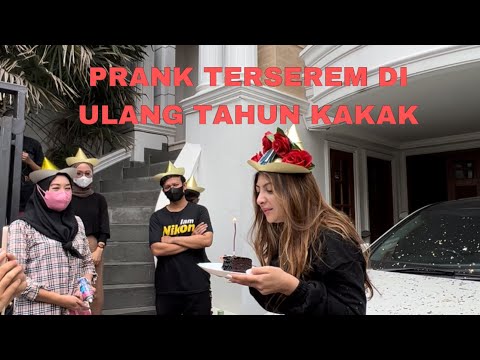 PRANK ULANG TAHUN KA SARAH SAMPE DIA NGAMUK #prank