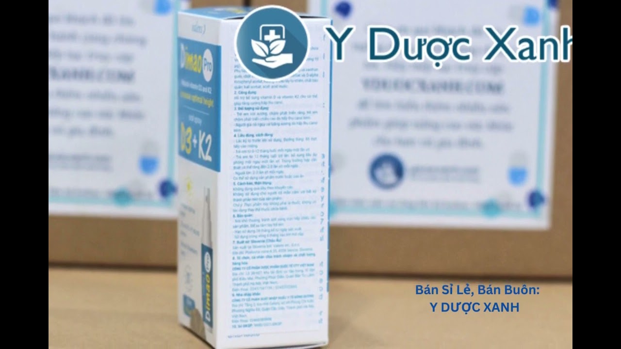 DIMAO PRO D3K2, Thuốc xịt bổ sung vitamin D3 K2 cho trẻ sơ sinh và trẻ nhỏ của Slovenia