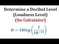 Understanding Decibels and Intensity