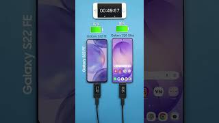 Galaxy S22 FE vs Galaxy S26 - Ultra Charging Test