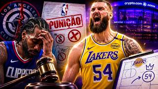 A CASA CAIU! KAWHI E CLIPPERS TOMAM PUNIÇÃO HISTÓRICA E MAMUKELASHVILI VIRA TITULAR NO LAKERS!