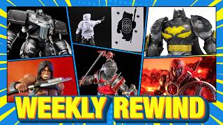 Weekly Rewind! Ep118: Star Wars Marvel Legends DC MOTU Mythic Legions Brutal Realm More News!