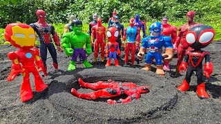 SPIDERMAN VS BIG HULK, SUPERMAN VS AVENGERS VS JUSTICE LEAGUE, THOR VS CAPTAIN AMERICA VS IRON MAN 3