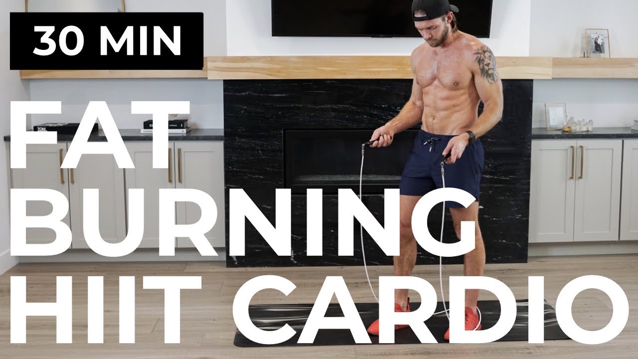 30 MIN FAT BURNING HIIT CARDIO WORKOUT (jump rope optional) JUMP ROPE HIIT WORKOUT - TIFF x DAN