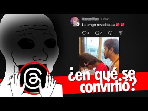 Me infiltré en THREADS y ENCONTRÉ COSAS HORRIBLES