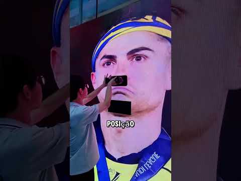 O Rosto do Cristiano Ronaldo Estava Completamente Errado! 😳 #curiosidades #cr7 #cristianoronaldo