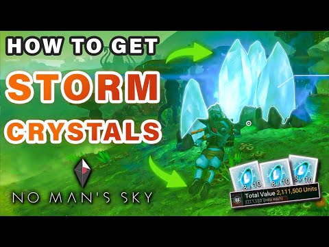 How to Get Storm Crystals & Farm Them in 2025! ► No Man's Sky