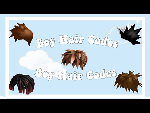 Roblox Hair Codes 2020 For Boys 07 2021 - boy codes for roblox hair