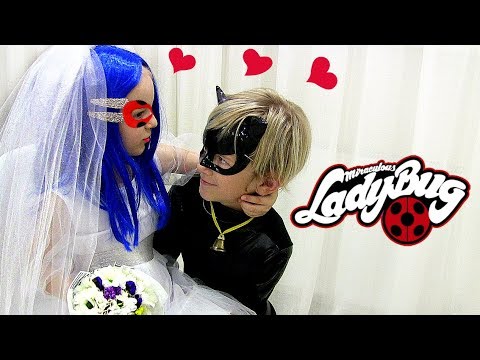 СВАДЬБА Леди БАГ 🐞 и Супер КОТА  и САМОЕ пышное СВАДЕБНОЕ платье МАРИНЕТТ