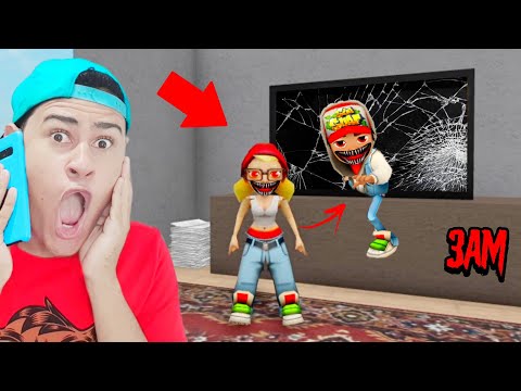 NÃO FAÇA ISSO NO SUBWAY SURFERS AS 3 HORAS DA MANHÃ (Parte 3)