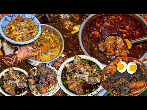 KETEMU RAWON JEROAN PALING UGAL UGALAN JUALAN NYELEMPIT BELAKANG PASAR YANG BELI RAME POLL!!