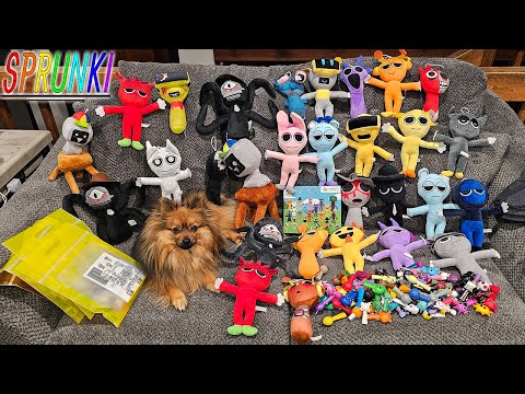 HUGE Sprunki Plush and Toys Unboxing Video! #sprunki