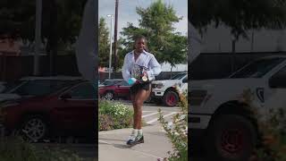 Michelle Alozie pulled up with her WAFCON medal on her return to Huston Dash