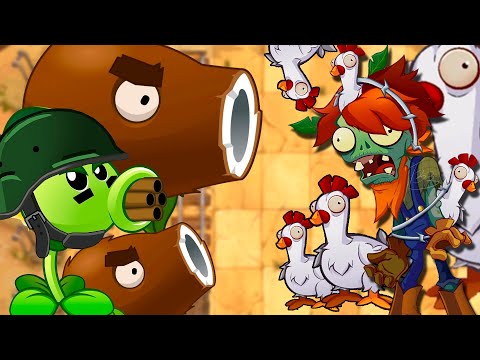 LOS POLLOS MAS PODEROSOS! 🌻🧟‍♂️ Plantas VS Zombies 2 Parte 17