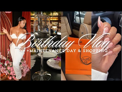 WEEKLY VLOG | MY 25th BIRTHDAY, MAINTENCE DAY, CLUBBING, SHOPPING SPREE + more