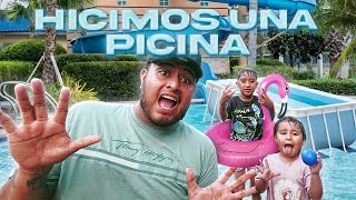 CONSTRUIMOS UNA PISCINA FAMILIAR❗️