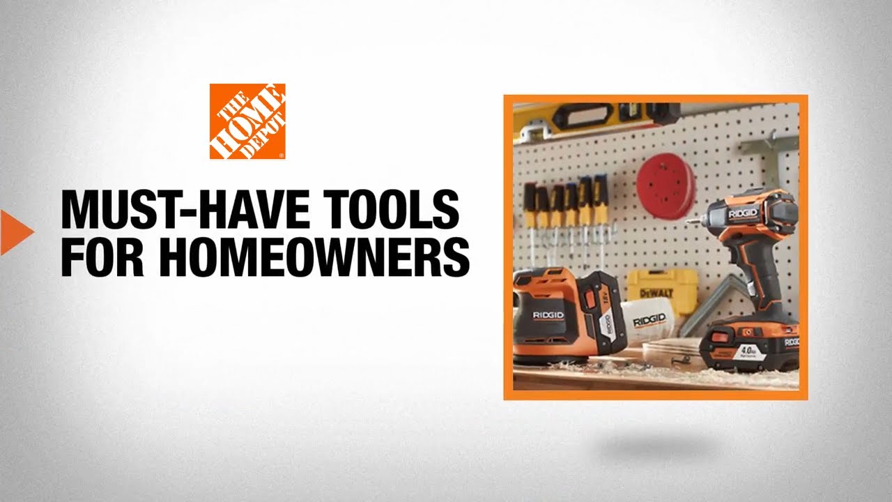 Must-Have Tools for Homeowners