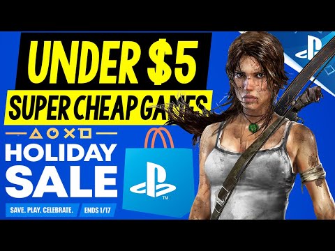 Tons of AWESOME PSN Game Deals UNDER $5! PSN Holiday Sale 2024 SUPER CHEAP PS4/PS5 Games to Buy!