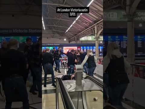 Victoria Station....