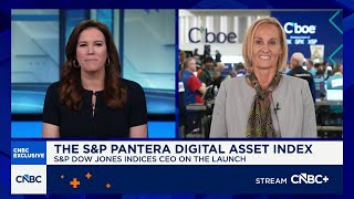 YouTube video thumbnail: S&P Dow Jones' Catherine Clay on new Crypto Index: Bringing the Same Principles From Equity Indices