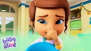 It's Potty Time 🚽 Baby Alive Official 🍼 Festive Cartoons for Kids ✨ Kids Videos 💕