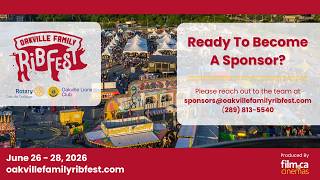 Become an Oakville Family Ribfest Sponsor in 2026!