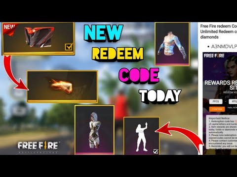 Free Fire Redeem Code For Diamonds And Free Emotes 07 21