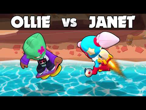 OLLIE vs JANET 🎵  Mejor brawler músico?