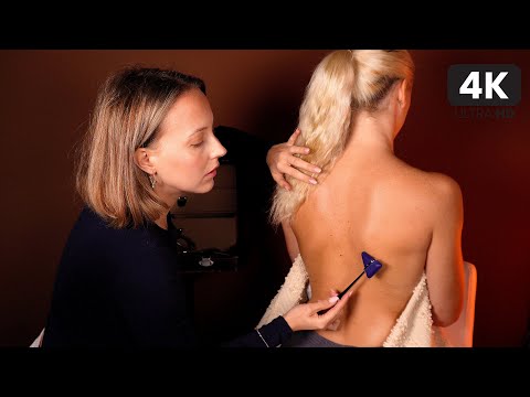 ASMR Doctor Exam of the Back ✨ Spine Inspection, Sensitivity Exam, Soft Spoken Real Person