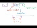 Solving Linear Equations Concepts
