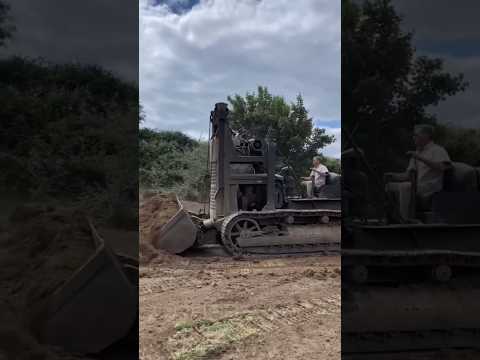 Эх!!! молодёж зацените на чем прадеды работали 😉👌#CAT-D-4 #ЛопатаОтиса