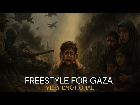 GAZA - SAD EMOTIONAL WAR TYPE BEAT | FREESTYLE RAP INSTRUMENTAL